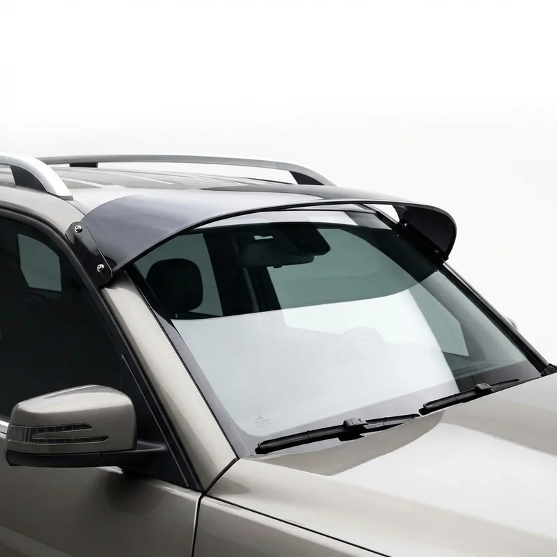 Tinted Acrylic Windscreen Sunvisor for Mercedes-Benz GLK300 (2010 - 2015) - 1