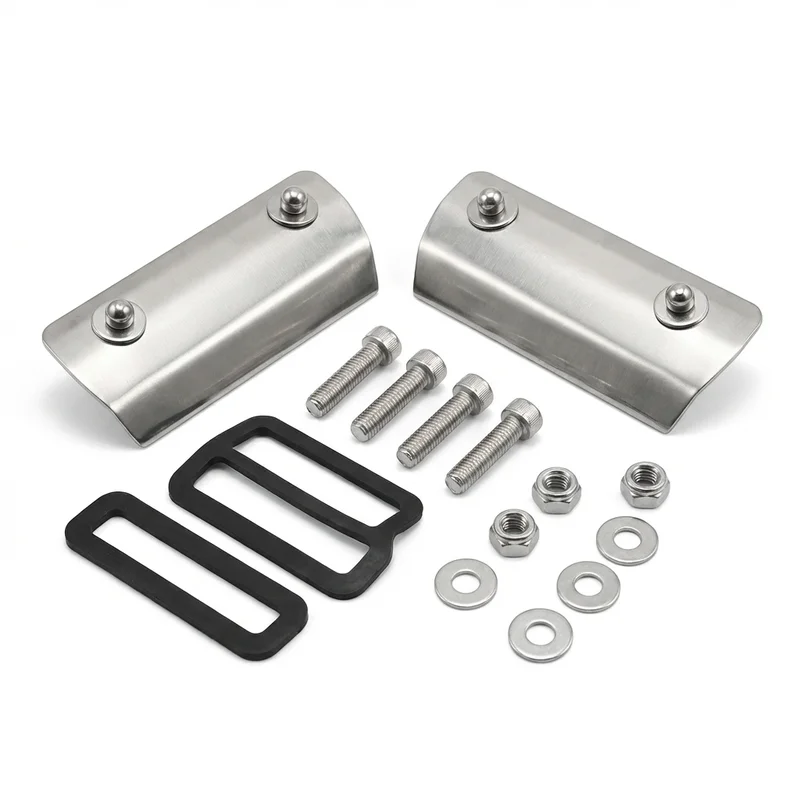 Stainless Steel Mounting Bracket Kit for Mercedes-Benz GLK350 (2009 - 2015) - 1