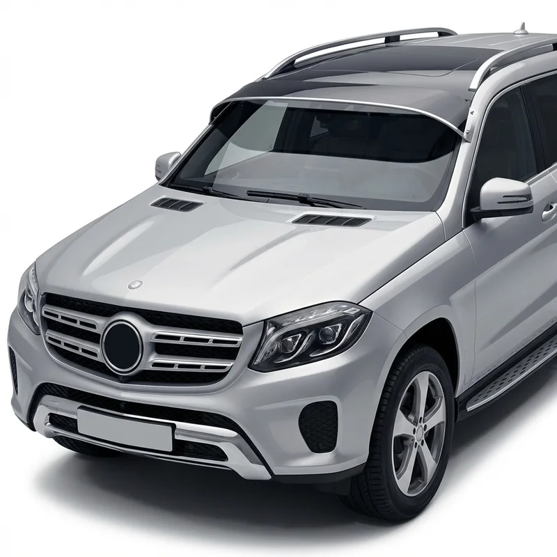 Tinted Acrylic Windscreen Sunvisor for Mercedes-Benz GLS350d (2017 - 2017) - 1