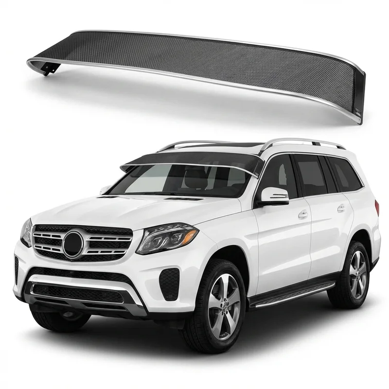 Premium Mesh Windscreen Sunvisor for Mercedes-Benz GLS450 (2017 - 2025) - 1