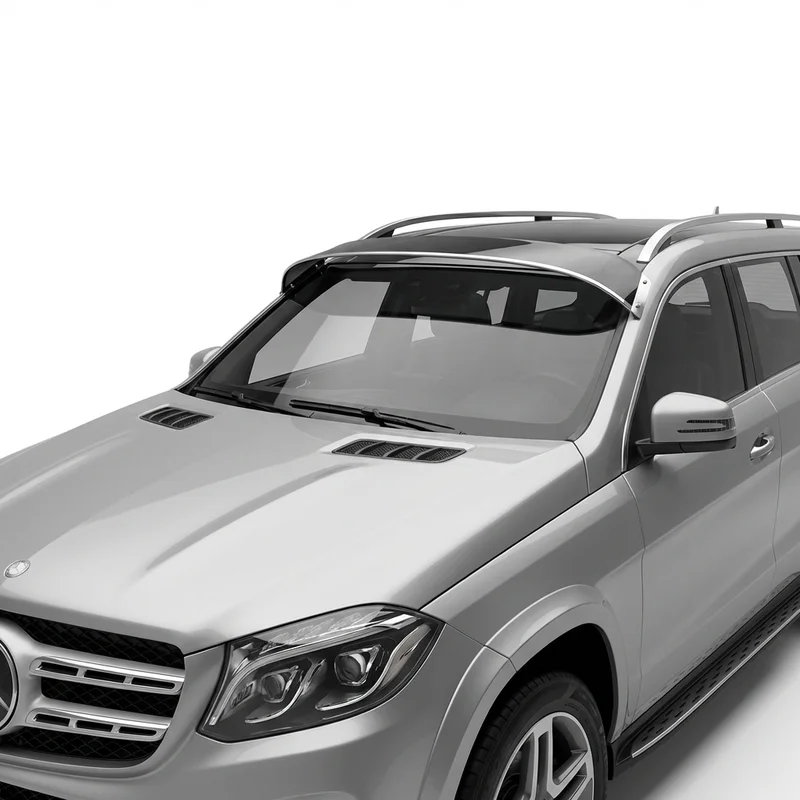 Tinted Acrylic Windscreen Sunvisor for Mercedes-Benz GLS550 (2017 - 2019) - 1