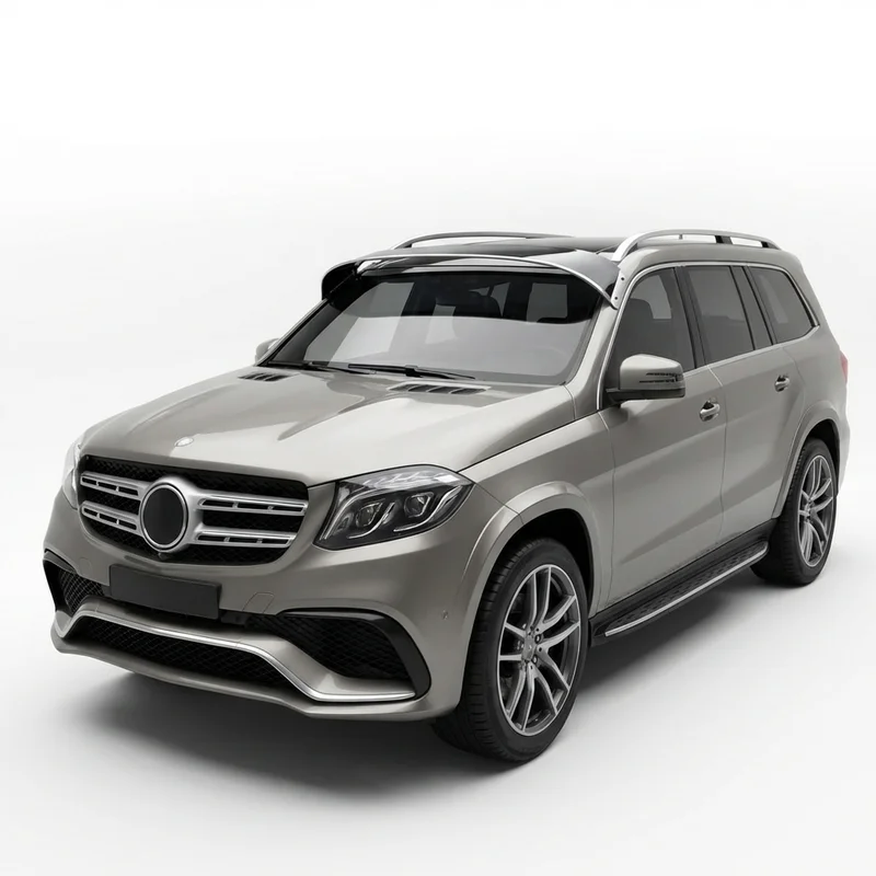 Tinted Acrylic Windscreen Sunvisor for Mercedes-Benz GLS63 AMG (2017 - 2025) - 1