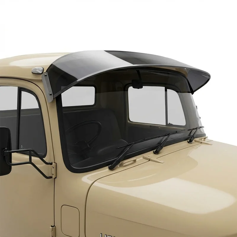 Tinted Acrylic Windscreen Sunvisor for Mercedes-Benz L1013 (1981 - 1983) - 1