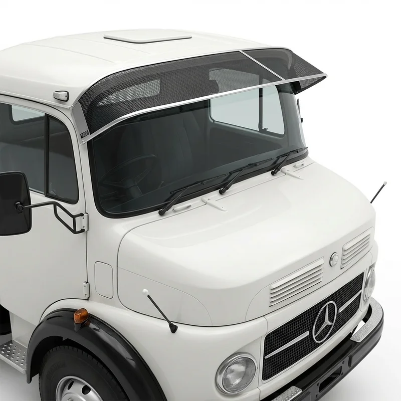 Premium Mesh Windscreen Sunvisor for Mercedes-Benz L1116 (1981 - 1984) - 1