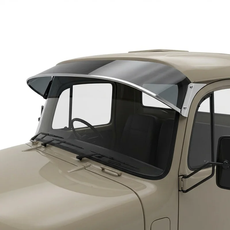 Tinted Acrylic Windscreen Sunvisor for Mercedes-Benz L1116 (1981 - 1984) - 1