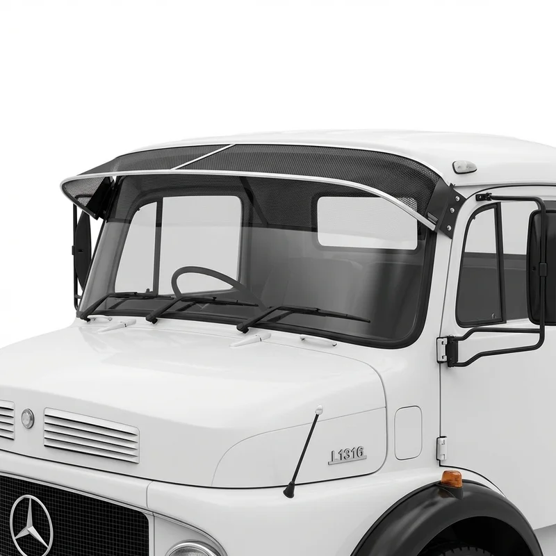 Premium Mesh Windscreen Sunvisor for Mercedes-Benz L1316 (1981 - 1984) - 1