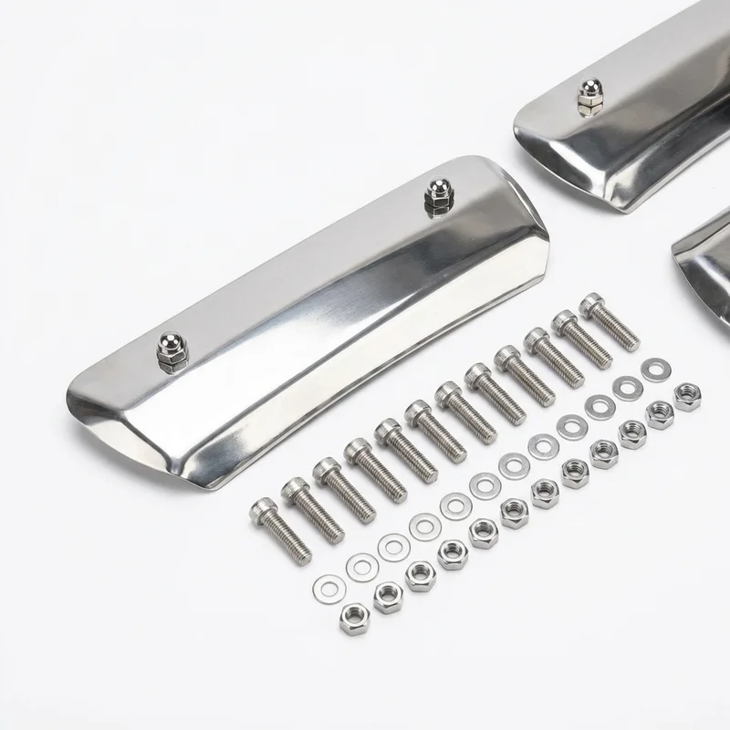 Stainless Steel Mounting Bracket Kit for Mercedes-Benz L1317 (1984 - 1986) - 1