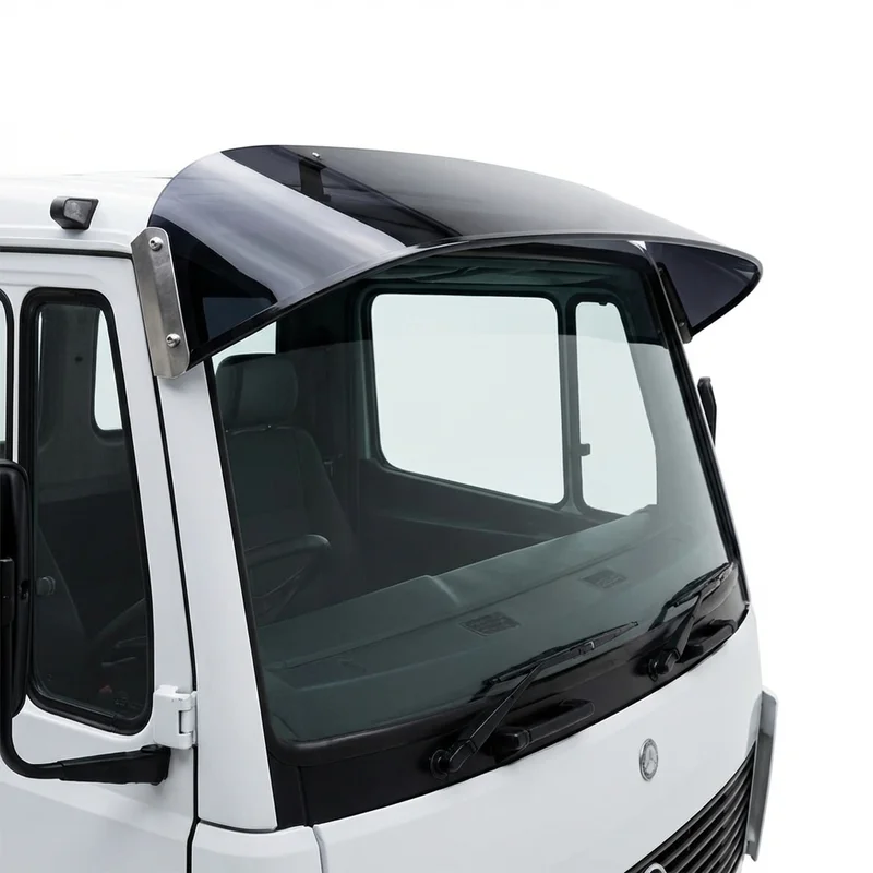 Tinted Acrylic Windscreen Sunvisor for Mercedes-Benz L1317 (1984 - 1986) - 1