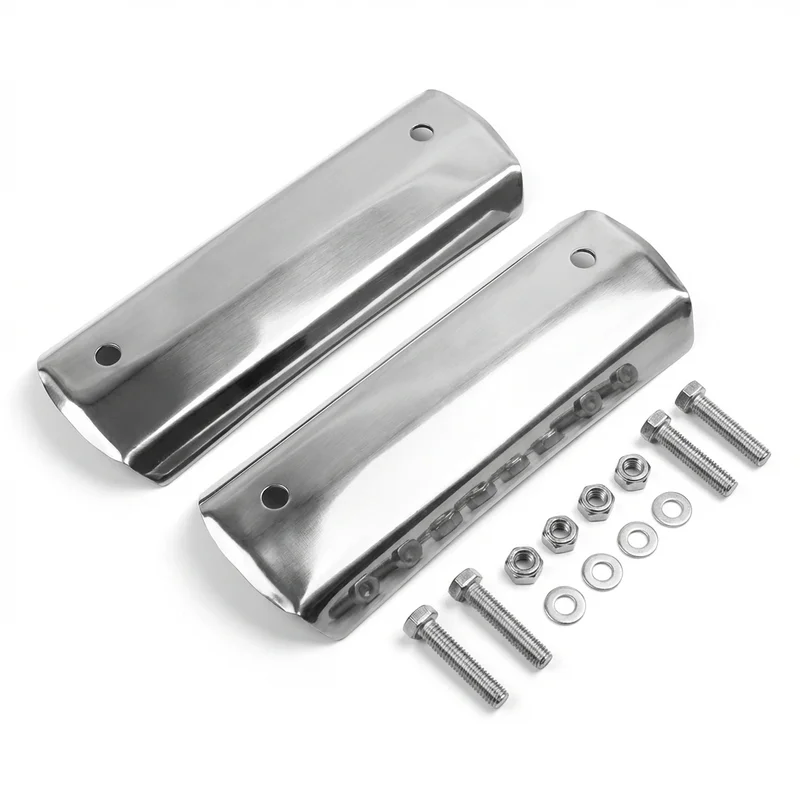 Stainless Steel Mounting Bracket Kit for Mercedes-Benz L1319 (1987 - 1991) - 1