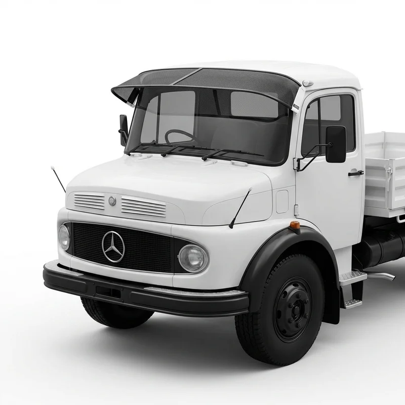 Premium Mesh Windscreen Sunvisor for Mercedes-Benz L1319 (1987 - 1991) - 1