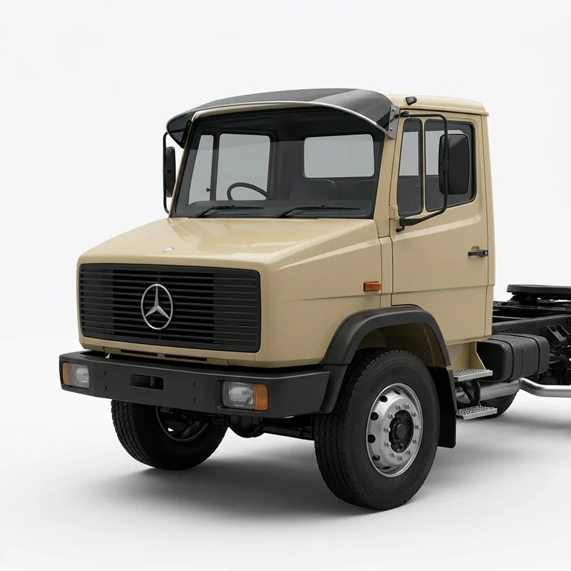 Tinted Acrylic Windscreen Sunvisor for Mercedes-Benz L1319 (1987 - 1991) - 1