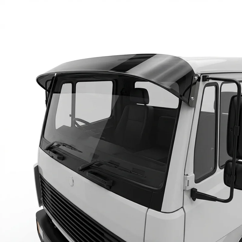 Tinted Acrylic Windscreen Sunvisor for Mercedes-Benz LPS1525 (1986 - 1990) - 1