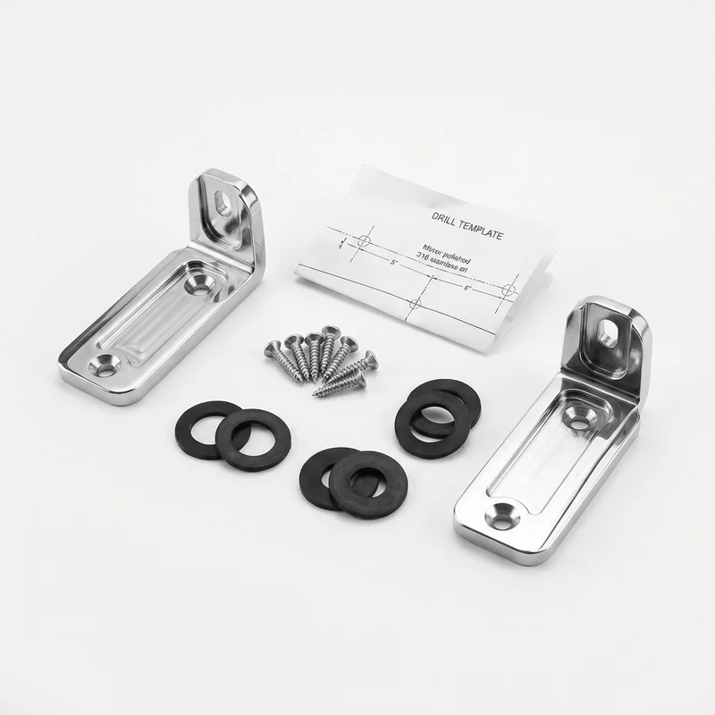 Stainless Steel Mounting Bracket Kit for Mercedes-Benz Maybach GLS600 (2021 - 2023) - 1