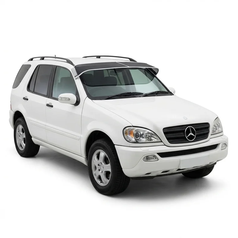 Premium Mesh Windscreen Sunvisor for Mercedes-Benz ML320 (1998 - 2009) - 1