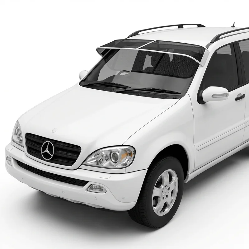 Premium Mesh Windscreen Sunvisor for Mercedes-Benz ML430 (1998 - 2001) - 1
