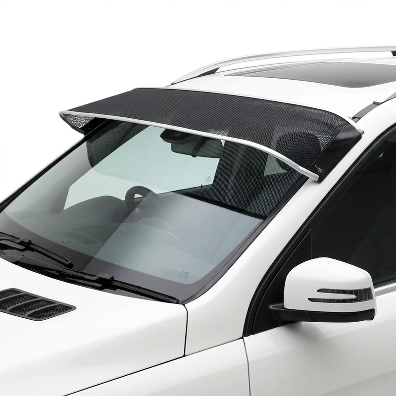 Premium Mesh Windscreen Sunvisor for Mercedes-Benz ML63 AMG (2007 - 2015) - 1