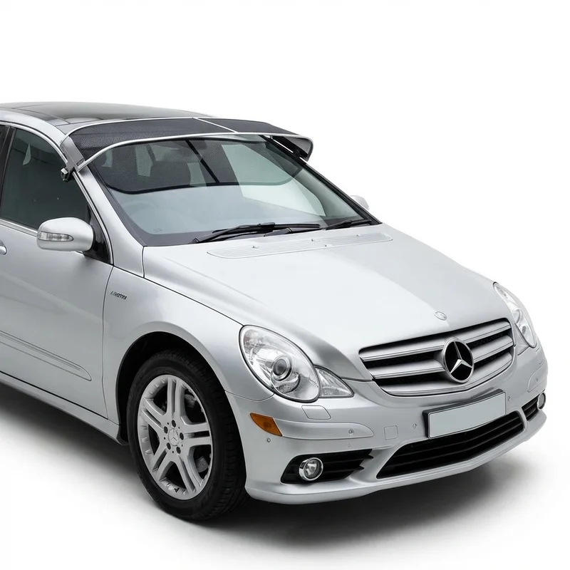 Premium Mesh Windscreen Sunvisor for Mercedes-Benz R63 AMG (2007 - 2007) - 1