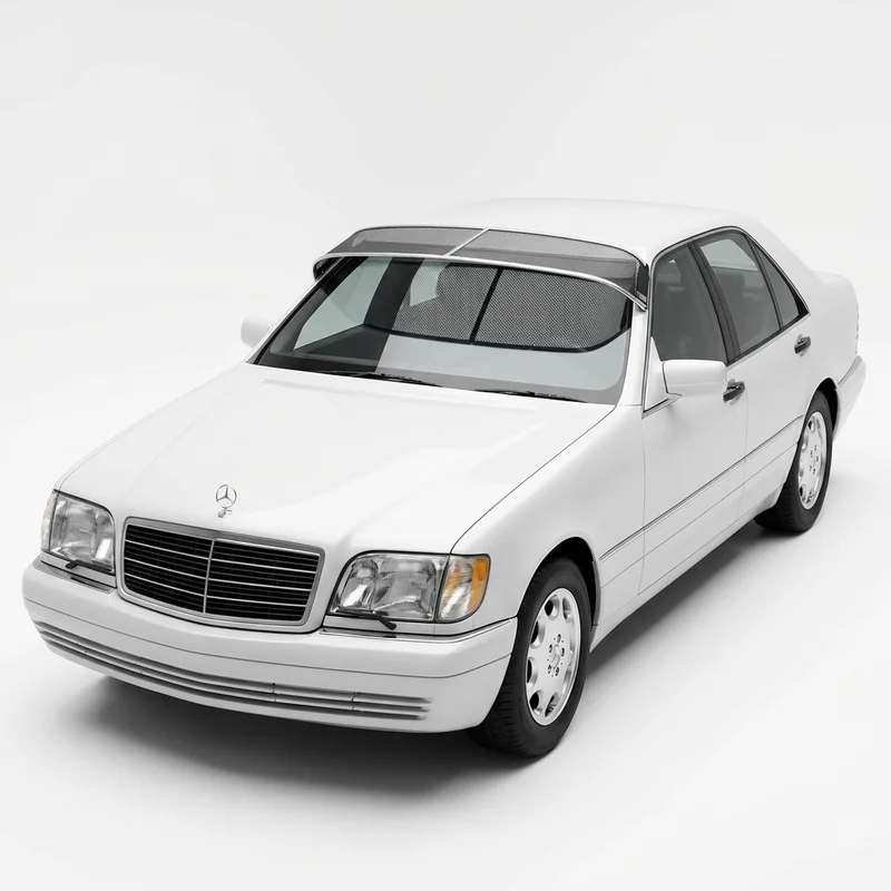 Premium Mesh Windscreen Sunvisor for Mercedes-Benz S420 (1994 - 1999) - 1