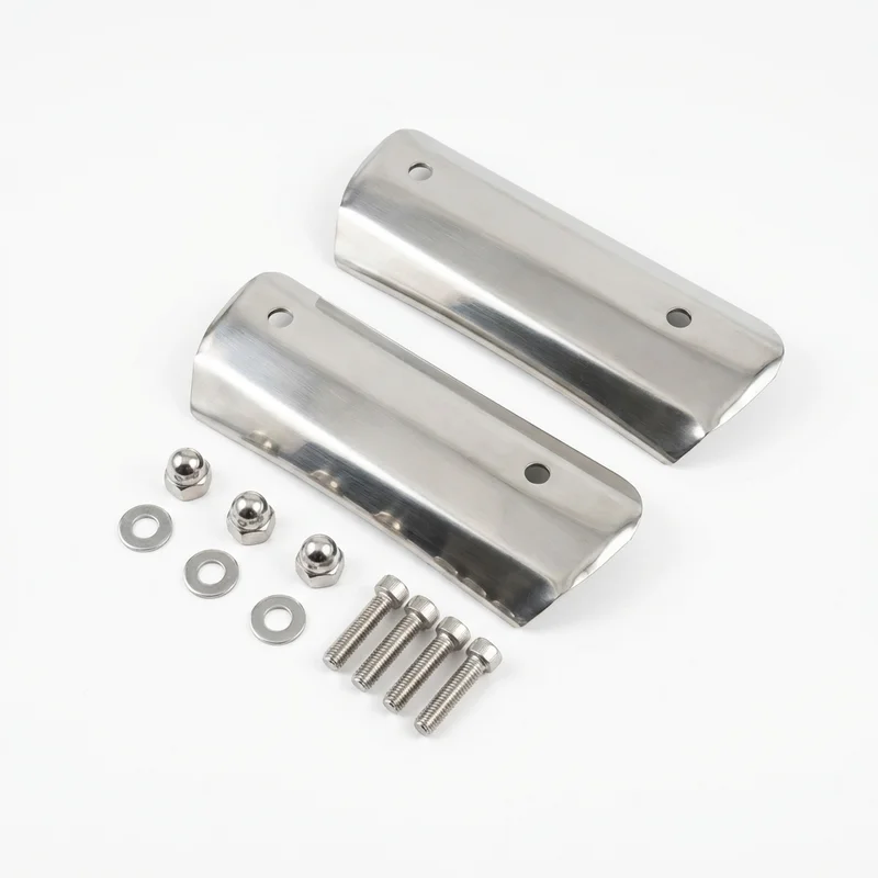 Stainless Steel Mounting Bracket Kit for Mercedes-Benz S55 AMG (2001 - 2006) - 1