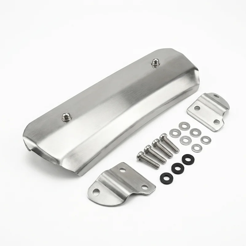 Stainless Steel Mounting Bracket Kit for Mercedes-Benz S550 (2007 - 2017) - 1