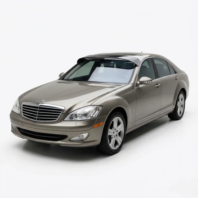 Tinted Acrylic Windscreen Sunvisor for Mercedes-Benz S550 (2007 - 2017) - 1