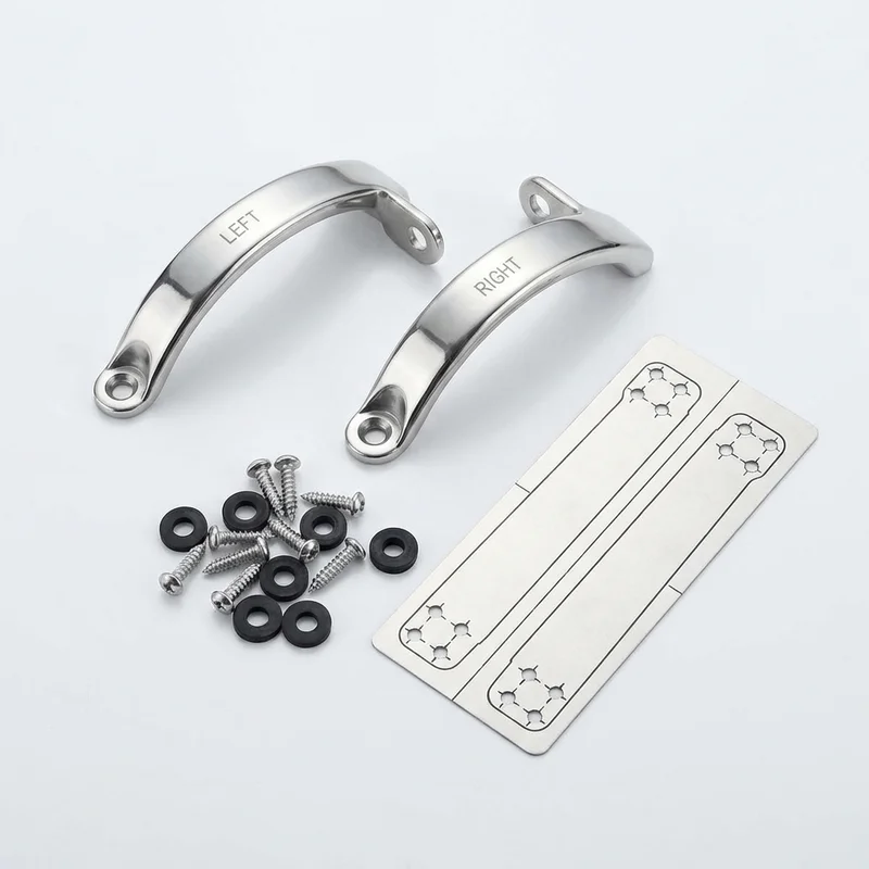 Stainless Steel Mounting Bracket Kit for Mercedes-Benz S560 (2018 - 2021) - 1