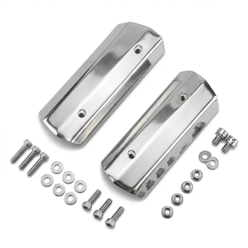 Stainless Steel Mounting Bracket Kit for Mercedes-Benz S580 (2021 - 2023) - 1