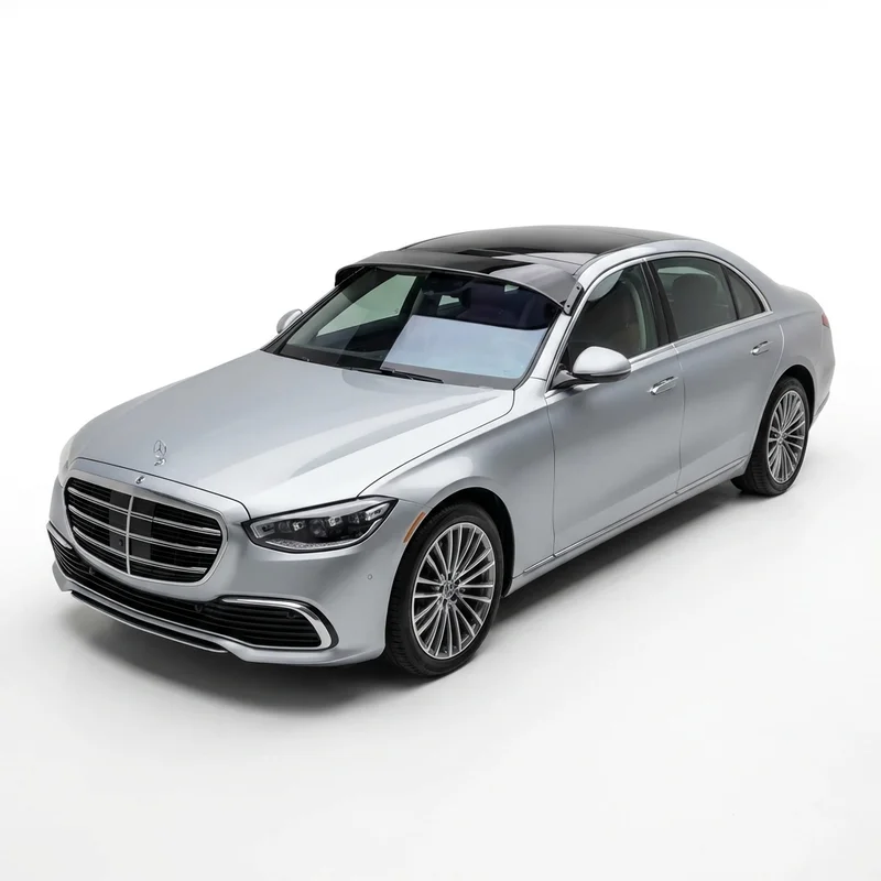 Tinted Acrylic Windscreen Sunvisor for Mercedes-Benz S580 (2021 - 2023) - 1
