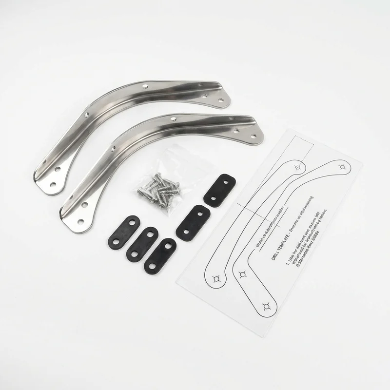 Stainless Steel Mounting Bracket Kit for Mercedes-Benz S580e (2023 - 2023) - 1