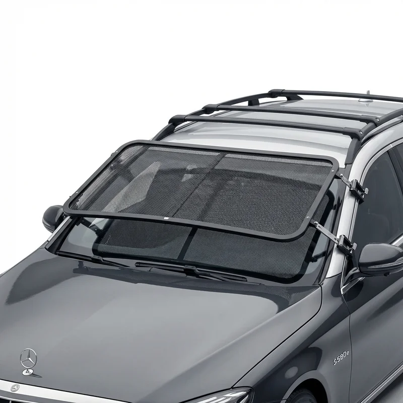 Premium Mesh Windscreen Sunvisor for Mercedes-Benz S580e (2023 - 2023) - 1