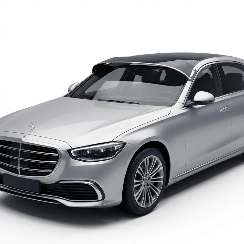 Tinted Acrylic Windscreen Sunvisor for Mercedes-Benz S580e (2023 - 2023) - 1