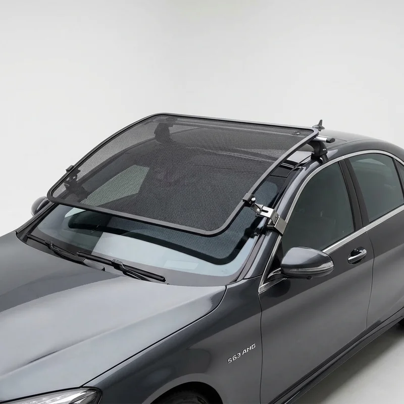 Premium Mesh Windscreen Sunvisor for Mercedes-Benz S63 AMG (2008 - 2021) - 1