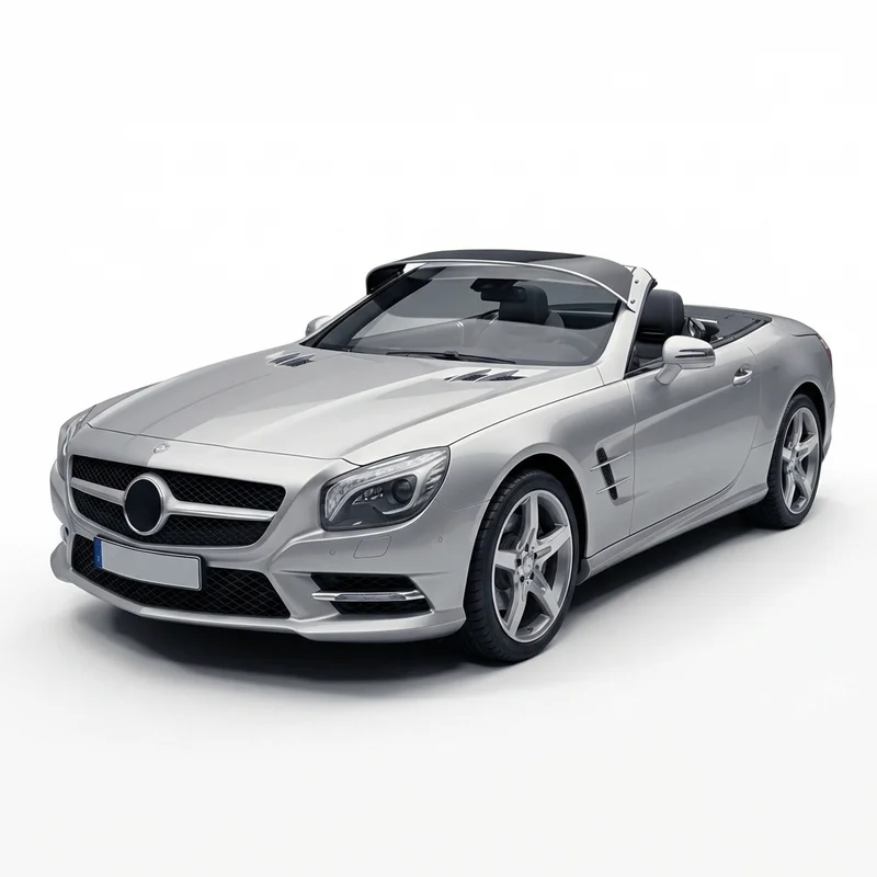 Tinted Acrylic Windscreen Sunvisor for Mercedes-Benz SL400 (2016 - 2016) - 1