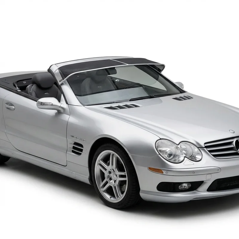 Premium Mesh Windscreen Sunvisor for Mercedes-Benz SL55 AMG (2002 - 2008) - 1
