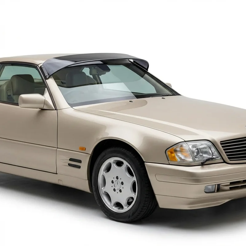 Tinted Acrylic Windscreen Sunvisor for Mercedes-Benz SL600 (1994 - 2011) - 1