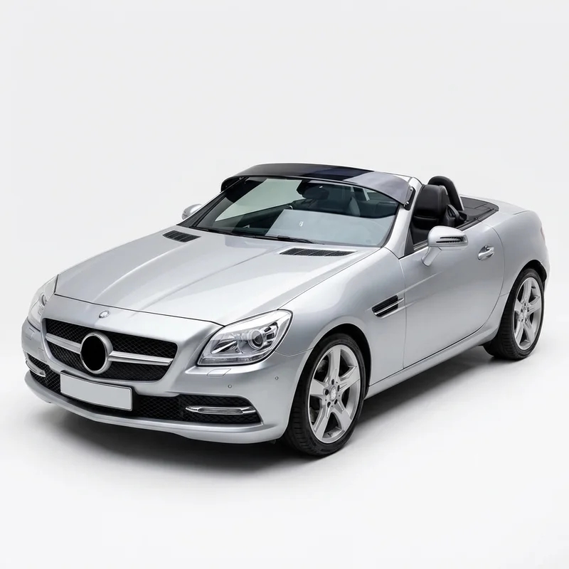 Tinted Acrylic Windscreen Sunvisor for Mercedes-Benz SLK250 (2012 - 2015) - 1