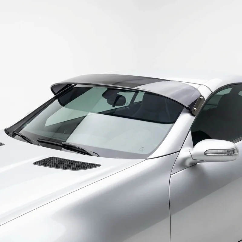 Tinted Acrylic Windscreen Sunvisor for Mercedes-Benz SLK280 (2006 - 2008) - 1