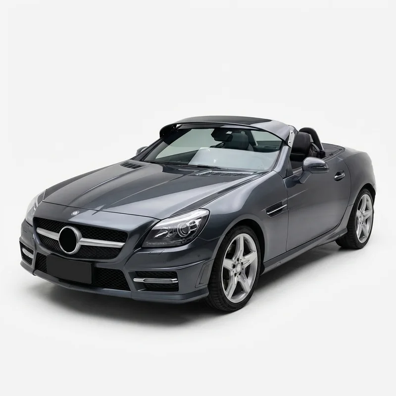 Tinted Acrylic Windscreen Sunvisor for Mercedes-Benz SLK300 (2009 - 2016) - 1