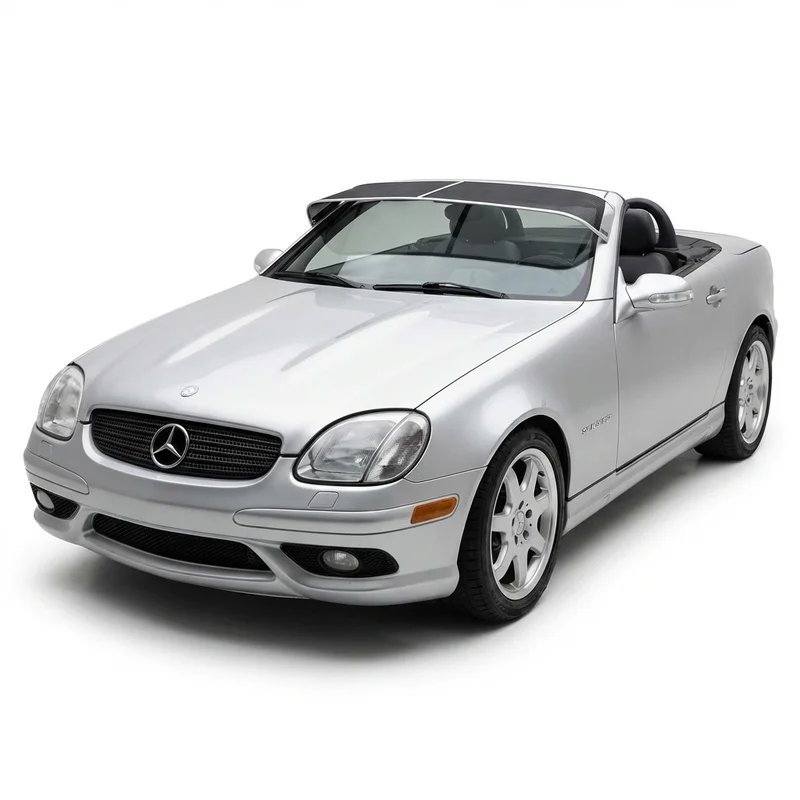 Premium Mesh Windscreen Sunvisor for Mercedes-Benz SLK32 AMG (2002 - 2004) - 1