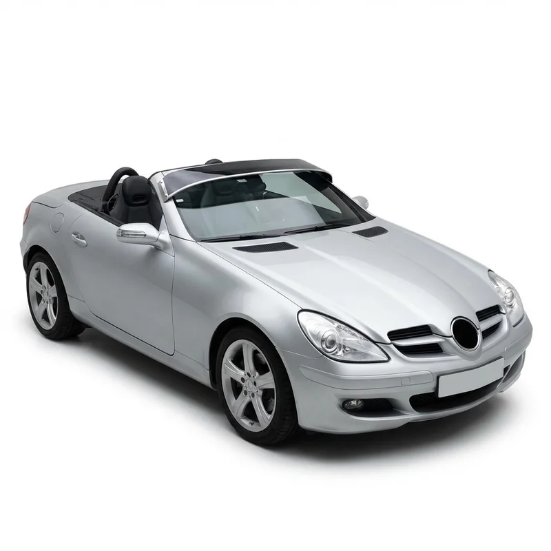 Tinted Acrylic Windscreen Sunvisor for Mercedes-Benz SLK350 (2005 - 2016) - 1