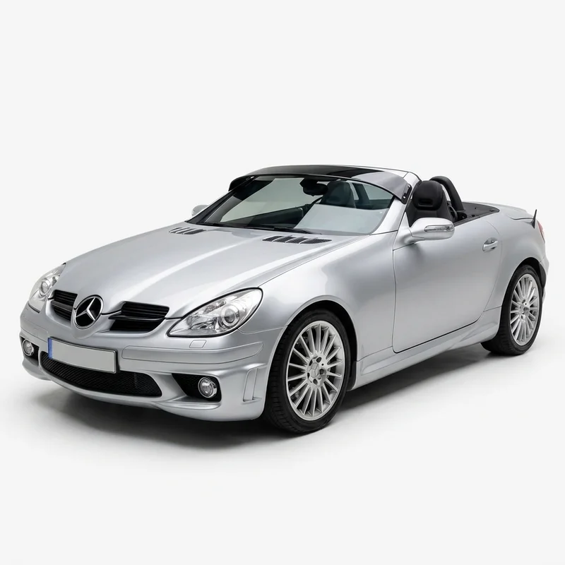 Tinted Acrylic Windscreen Sunvisor for Mercedes-Benz SLK55 AMG (2005 - 2016) - 1