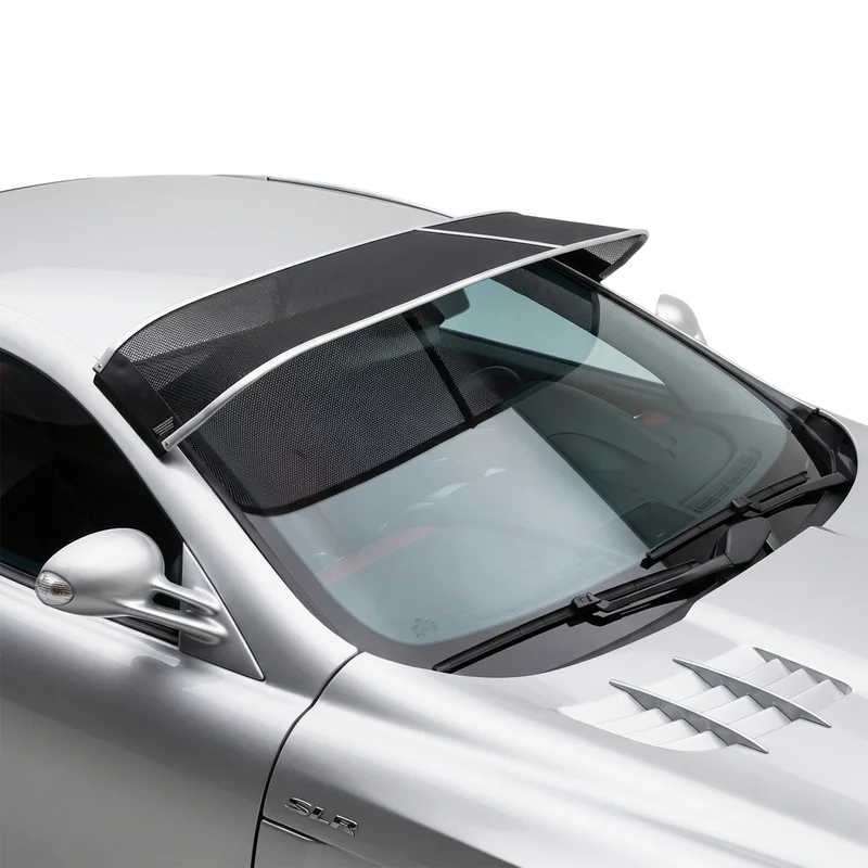Premium Mesh Windscreen Sunvisor for Mercedes-Benz SLR McLaren (2005 - 2009) - 1