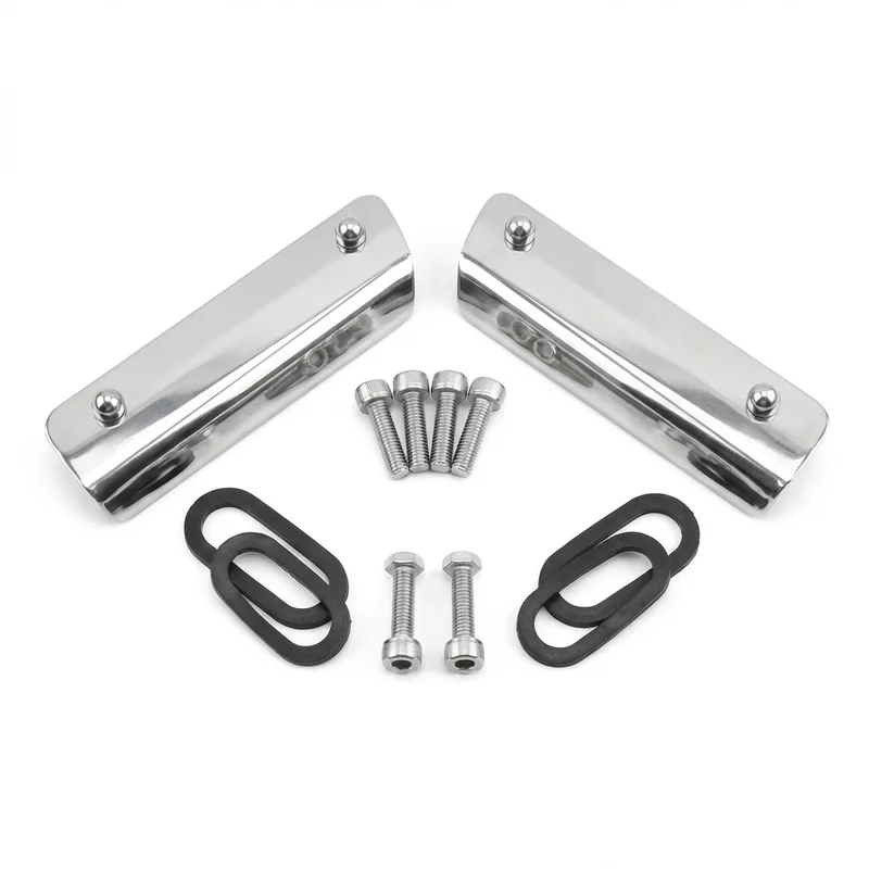 Stainless Steel Mounting Bracket Kit for Mercedes-Benz SLS AMG (2011 - 2015) - 1