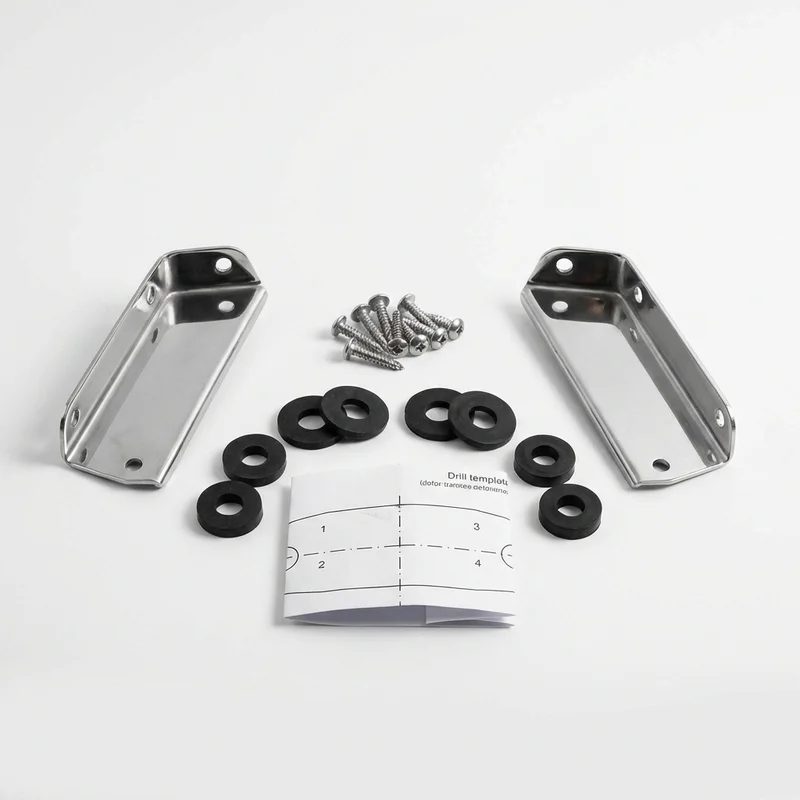 Stainless Steel Mounting Bracket Kit for Mercedes-Benz Vito (2009 - 2012) - 1