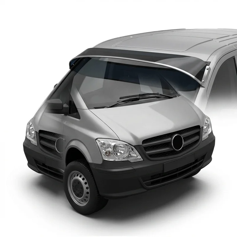 Tinted Acrylic Windscreen Sunvisor for Mercedes-Benz Vito (2009 - 2012) - 1