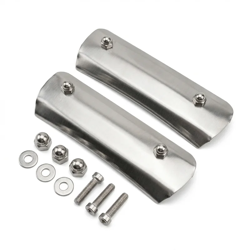 Stainless Steel Mounting Bracket Kit for Mercury Colony Park (1961 - 1991) - 1