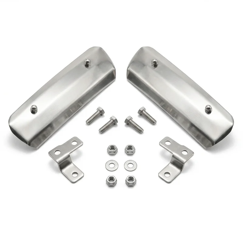 Stainless Steel Mounting Bracket Kit for Mercury Cougar (1969 - 2002) - 1
