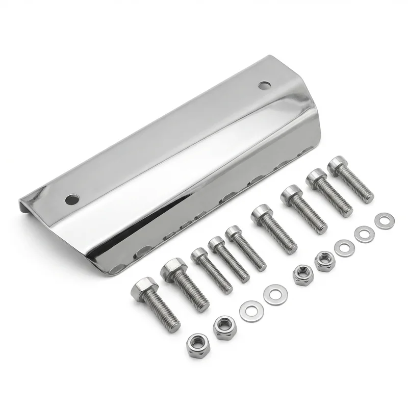 Stainless Steel Mounting Bracket Kit for Mercury Marquis (1969 - 1986) - 1