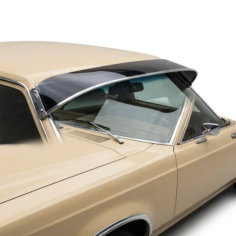Tinted Acrylic Windscreen Sunvisor for Mercury Monarch (1975 - 1980) - 1