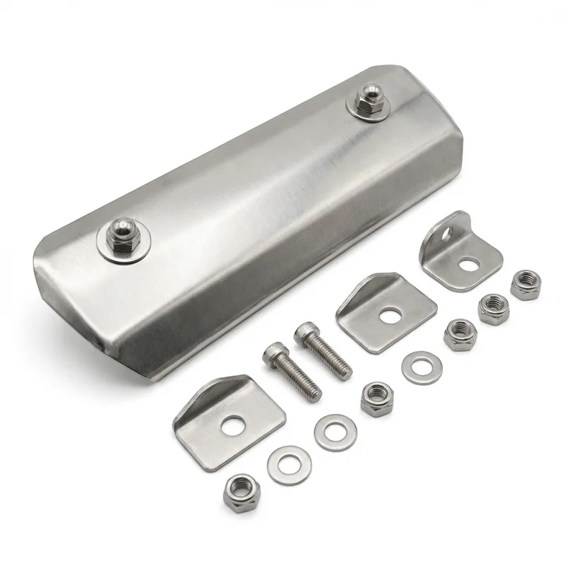 Stainless Steel Mounting Bracket Kit for Mercury Montego (1968 - 2007) - 1